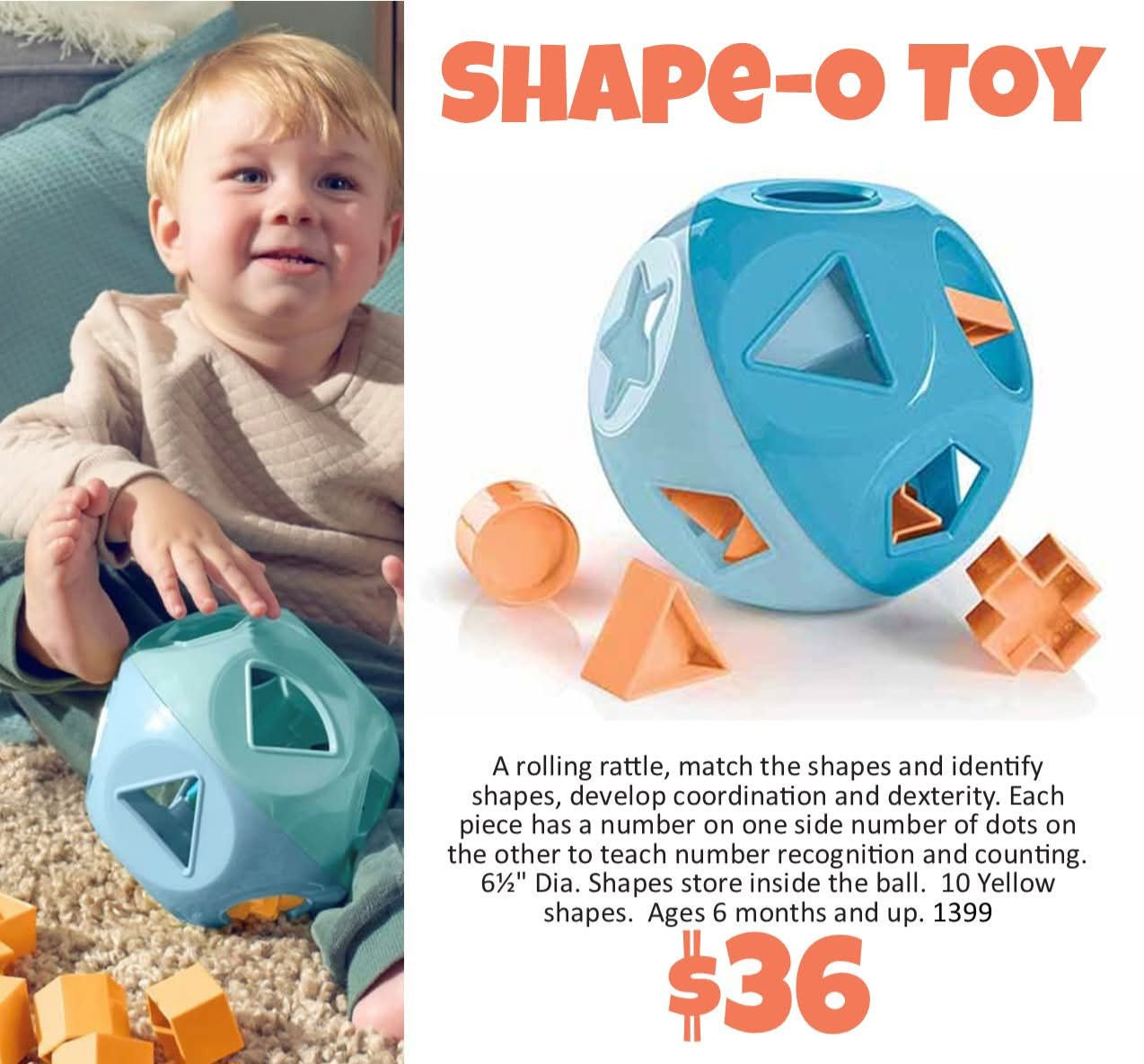 Tupperware Shape-o toy