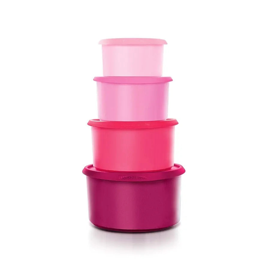 Tupperware One Touch Topper Canisters
