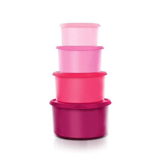 Tupperware One Touch Topper Canisters