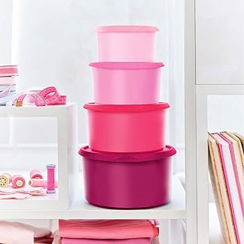 Tupperware One Touch Topper Canisters