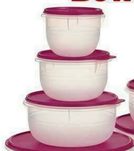 Tupperware 3 piece Mixing Bowl set