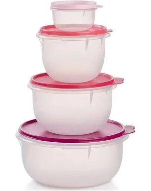 Tupperware Mixing bowl set of 4